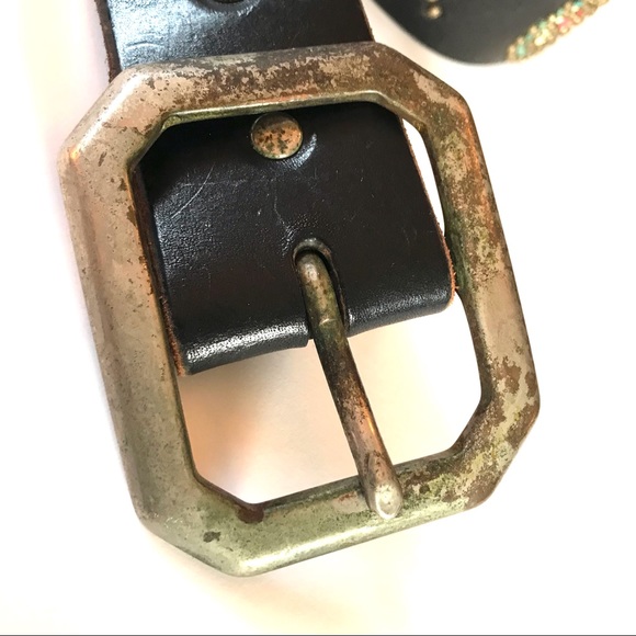 🔥Vintage handcrafted DOA leather belt 🔥 - Picture 4 of 15